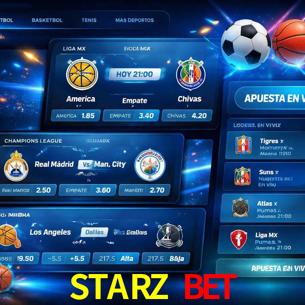 Mercados de apuestas deportivas STARZ BET para jugadores en México